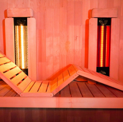 누운형 인체공학적 사우나 히터